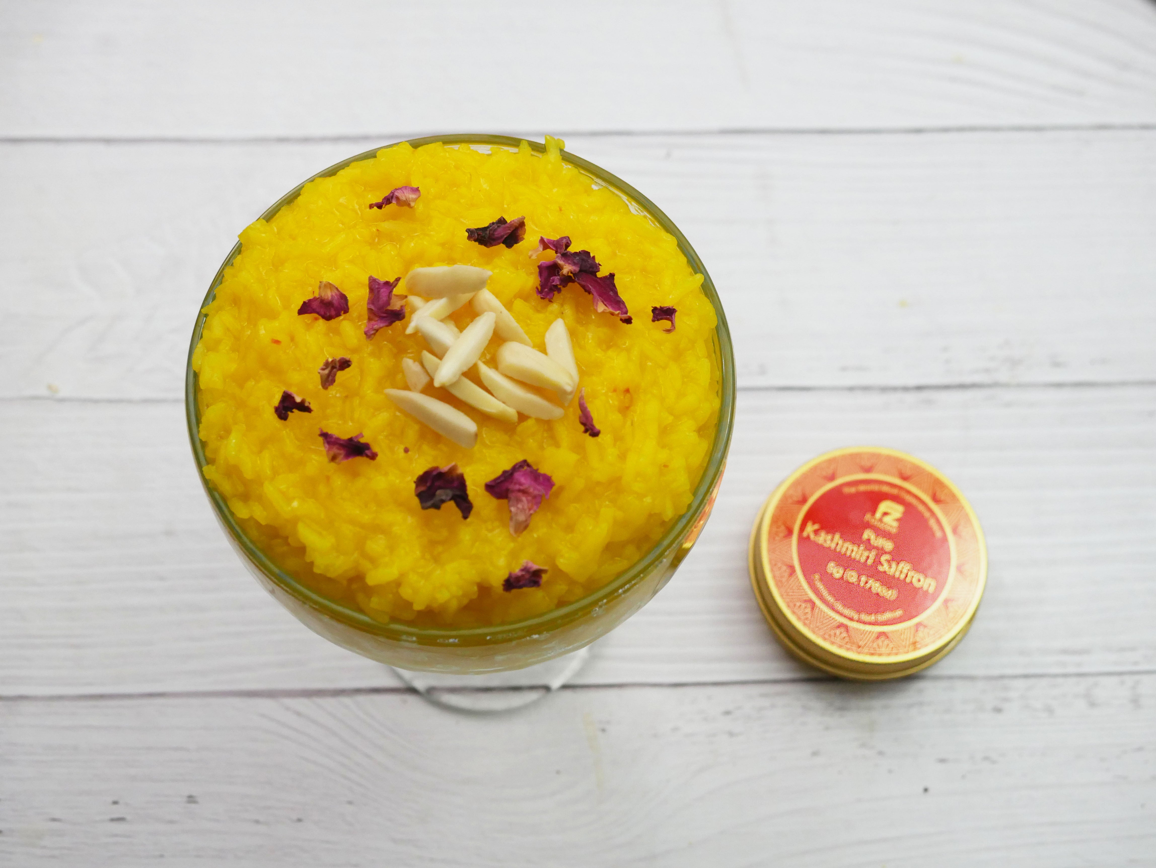 Saffron Rice Pudding