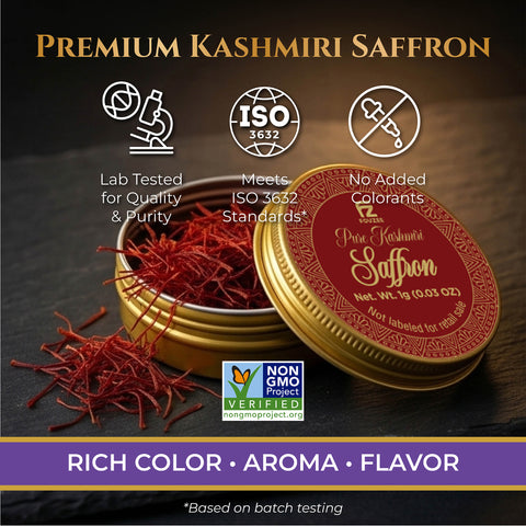 FOUZEE Pure Kashmiri Saffron Threads