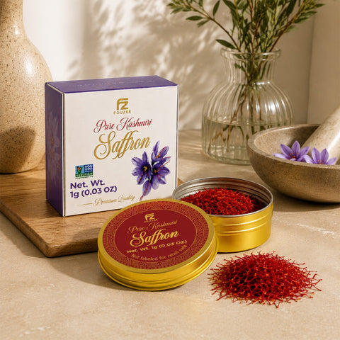 FOUZEE Pure Kashmiri Saffron Threads