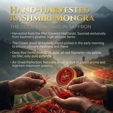 FOUZEE Pure Kashmiri Saffron Threads