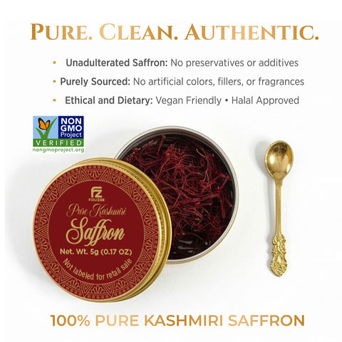 FOUZEE Pure Kashmiri Saffron Threads