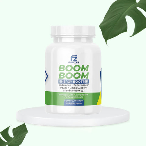 FOUZEE Boom Boom Energy Booster Vegan Dietary Supplement